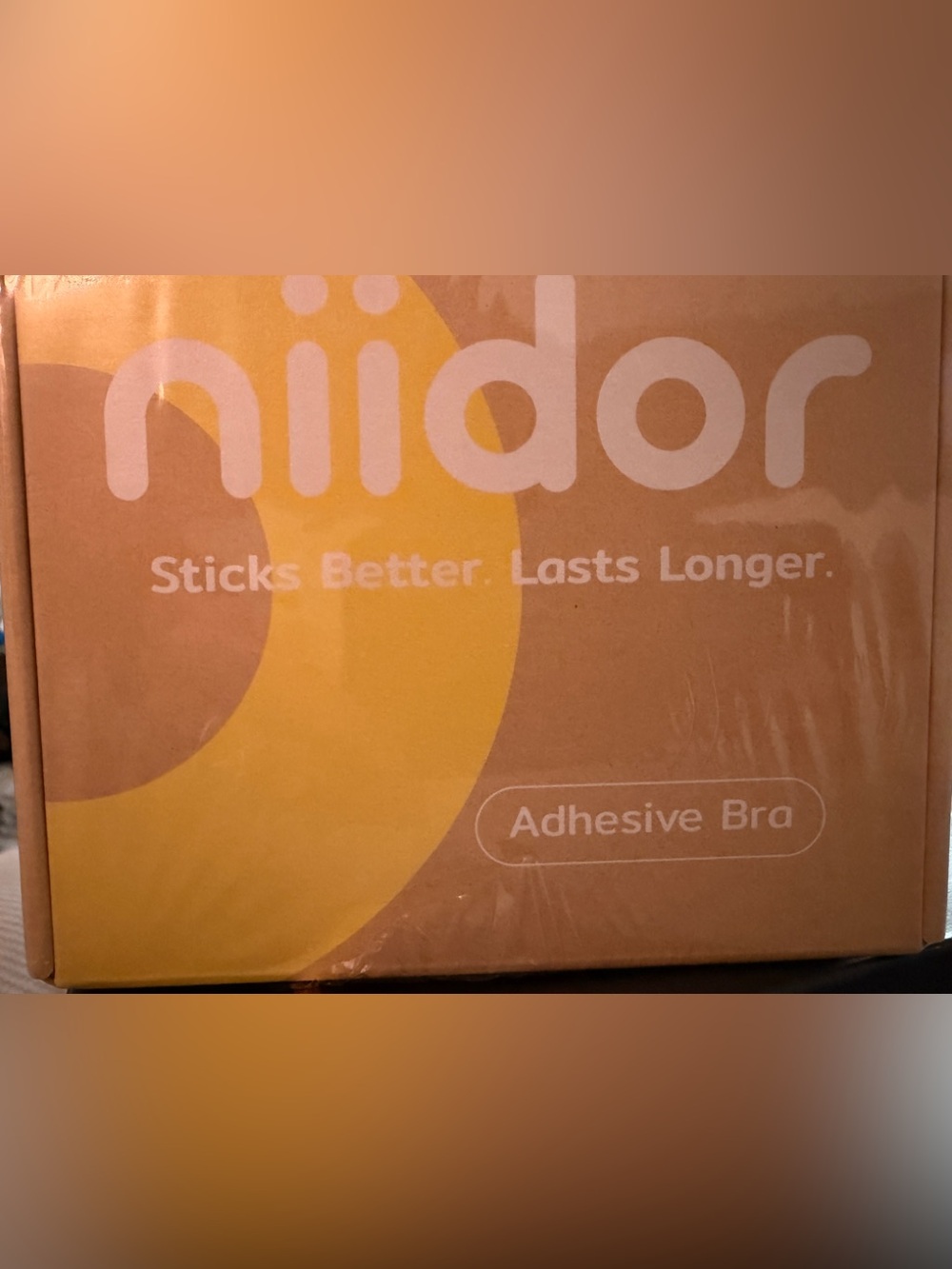 NIIDOR- Nude Adhesive bra size B cup